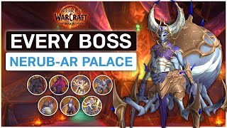 Nerubar Palace Boss Preview Every Boss  The War Within Raid 110 [upl. by Maharba]