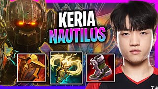 LEARN HOW TO PLAY NAUTILUS SUPPORT LIKE A PRO  T1 Keria Plays Nautilus Support vs Milio [upl. by Notrom]