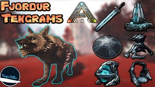 Unlockabke Tekgrams on Fjordur in Ark Survival Evolved [upl. by Almallah132]