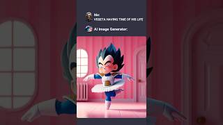 Vegeta doing the Cupid Dance 💃 aidbz funny [upl. by Tserof]