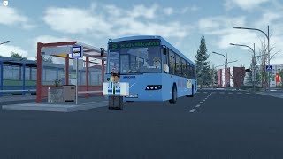 Roblox Lugane Freedrive  Volvo 8700LE 102 Linia 9 [upl. by Vidal673]