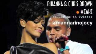 Rihanna amp Chris Brown  quotBirthday Cakequot Remix Cake [upl. by Leif]