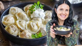 Siberian Pelmeni Meat Dumplings [upl. by Cullie959]