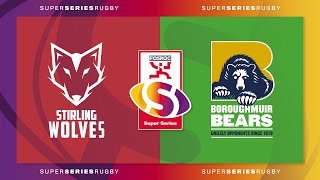 LIVE Stirling Wolves v Boroughmuir Bears [upl. by Leftwich]