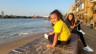 Deptford Wharf to Tower Bridge with AlaiyaLi  Thames Path Walk [upl. by Guyon]