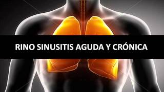 Rinosinusitis Aguda y Crónica  Fisiopatología respiratoria [upl. by Latnahs3]