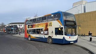 Stagecoach Midlands 19004 MX06 XAC Service U2  Reinstated [upl. by Airres]