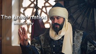 Osman bey  cinematic film  the great nation [upl. by Godderd]