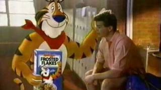 Scott Wolf Kelloggs Frosted Flakes Commercial 1991 [upl. by Gerome]