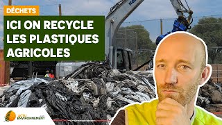 Comment se recyclent les plastiques agricoles [upl. by Baalbeer]