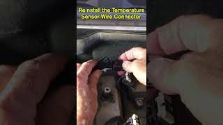 Chevy Colorado 2012 2 9L L4 4 SPD AUTOMATIC Coolant Temperature Sensor Replacement [upl. by Dieball917]