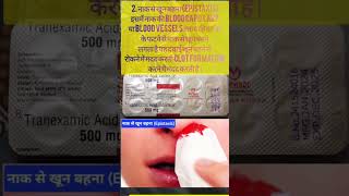 Tranexamic Acid Cyklokapron What is Tranexamic Acid Hindi में।Shorts tranexamicacid Medical [upl. by Ellehcsor]