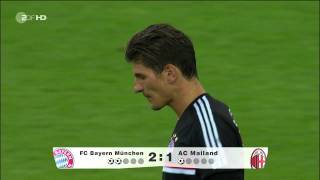 Audi Cup 2011 Fc Bayern  Ac Mailand 53 nE HD [upl. by Soutor]