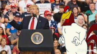 TRUMP SHOTFoghorn Leghorn Reaction [upl. by Jackson440]