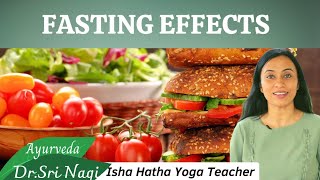 Fasting Effects on Vata Pitta and Kapha Dosha [upl. by Skricki]