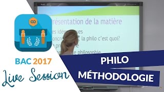 Bac 2017  Live Méthodologie Philo  Programme épreuve notation [upl. by Ynna37]