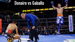 Nonito Donaire vs Reymart Gaballo Full Fight [upl. by Anoved]