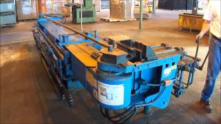 Online Auction Wallace Model 502 Horizontal Hydraulic Pipe Bender [upl. by Arres]