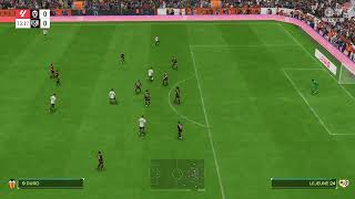 Gameplay FC 24  Valencia vs Rayo Vallecano  La Liga Santander  20232024 [upl. by Asilram503]