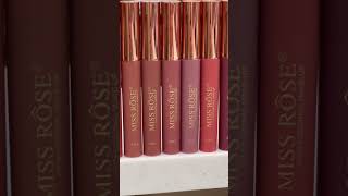 Miss rose gloss 24 different coloursplzsubscribemychannel [upl. by Seidule928]