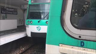 RATP IDFM Métro Parisien Châtillon Montrouge à Porte de Vanves ligne 13 [upl. by Lyret102]