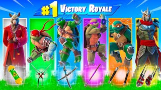 The RANDOM TMNT BOSS Challenge in Fortnite [upl. by Ameehsat]