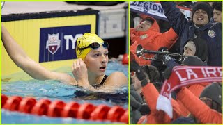 Summer McIntosh dethrones Ledecky in 800m freestyle snapping American legends 13year win streak [upl. by Irme]