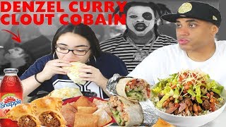 Denzel Curry CLOUT COBAIN REACTION REVIEW  CLOUT CO13A1N  ON THE BORDER MUKBANG EATING SHOW [upl. by Nitz]