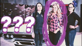 Wait a minute where is CRISTY LEE on All Girls Garage [upl. by Eastman]