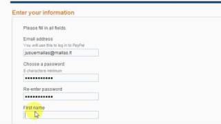 Pamoka kaip užsiregistruoti paypal paypal register [upl. by Aryamoy913]