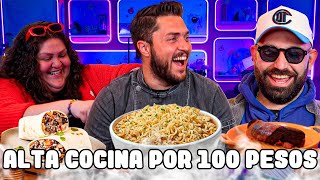 Convertimos 100 pesos en Alta Cocina ft cheflandeta [upl. by Pammy427]