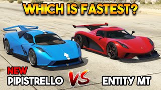 GTA 5 ONLINE  PIPISTRELLO VS ENTITY MT WHICH IS FASTEST [upl. by Aimac]