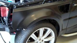 How to fit 2010 Front Wings to Range Rover Sport 20052009 fenders conversion [upl. by Nnaaras706]