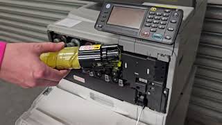 Replacing Toner Ricoh MP C305 [upl. by Cullen631]