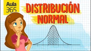 ¿Qué es la Distribución Normal  Videos Educativos Aula365 [upl. by Nikral998]