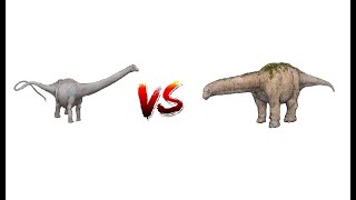 very large Maraapunisaurus VS very large Bruhathkayosaurus discussion [upl. by Euqenimod]