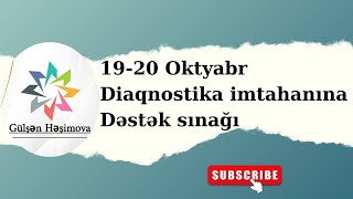 Bağça müəllimliyi üzrə 1920 Oktyabr diaqnostika imtahanına dəstək [upl. by Yc953]