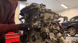 BMW e46 330i Engine Swap [upl. by Ehrsam165]