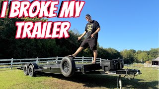 Budget Car Trailer Fix I should have done this years ago [upl. by Llamaj435]