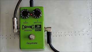 Guyatone Driving Box PS 103 Guitar Compressor [upl. by Seuguh577]