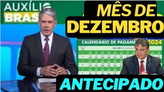 SAIU CALENDÁRIO DE PAGAMENTOS DO AUXÍLIO BRASIL DE DEZEMBRO BOLSA FAMÍLIA com NOVOS ADICIONAIS PAGO [upl. by Ainahpets213]