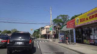 Driving from Fresh Meadows to Springfield Gardens in QueensNew York [upl. by Eisej]