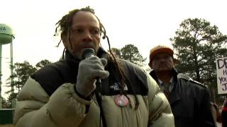 MLK DAY KKK marchantimarch protest in JENA LA  Part 2 [upl. by Lopes]