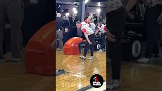 Andrew Anderson  Slow Motion Approach and Release  PBA League Elias Cup 2023  Bayside Bowl [upl. by Nydnarb]