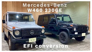 【 Mercedes Benz W460】EFI conversion w460 230GE [upl. by Ynettirb874]