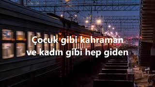 Fikri Karayel Trenler lyricssözleri  Gülüşlerin yabancı artık bana [upl. by Samoht]