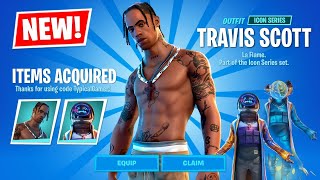 New TRAVIS SCOTT Skin EARLY and CHALLENGES Fortnite Battle Royale [upl. by Denney]