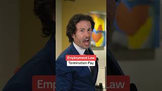 Employment Law Termination Pay california lawyer californialaw employment [upl. by Rahsab]