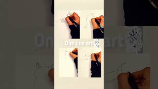 Line art lineart onelineart myartisticvibes [upl. by Hebe]