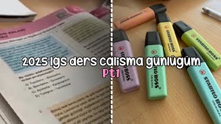 2025 lgs ders calisma günlügüm pt1 [upl. by Nnyleahs]